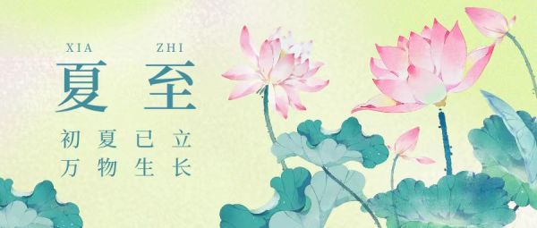 夏至 | 初夏已立，萬物生長